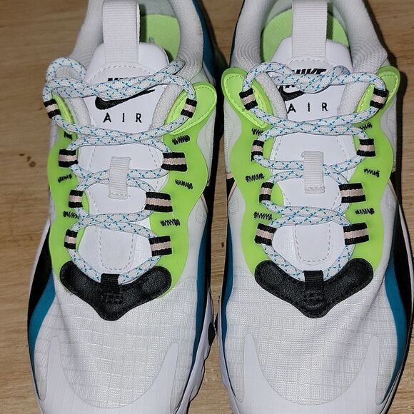 Nike Air Max 270 React SE GS 'Oracle Aqua' Shoes Size 5y Womens 6.5 - Picture 12 of 14